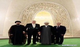 دیدار دکتر شهریاری دبیرکل مجمع تقریب با عزیز حسنویچ مفتی اعظم کرواسی و دکتر اسامه الازهری وزیر اوقاف مصر